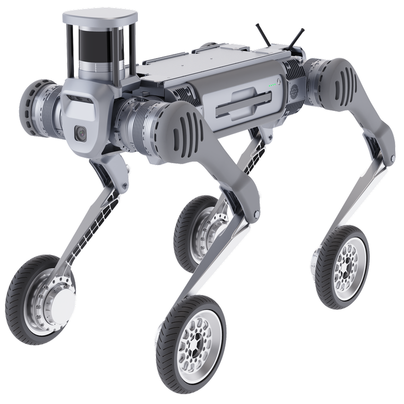 Unitree B2-W 車輪脚大型産業用四足ロボット レンタル・リース
