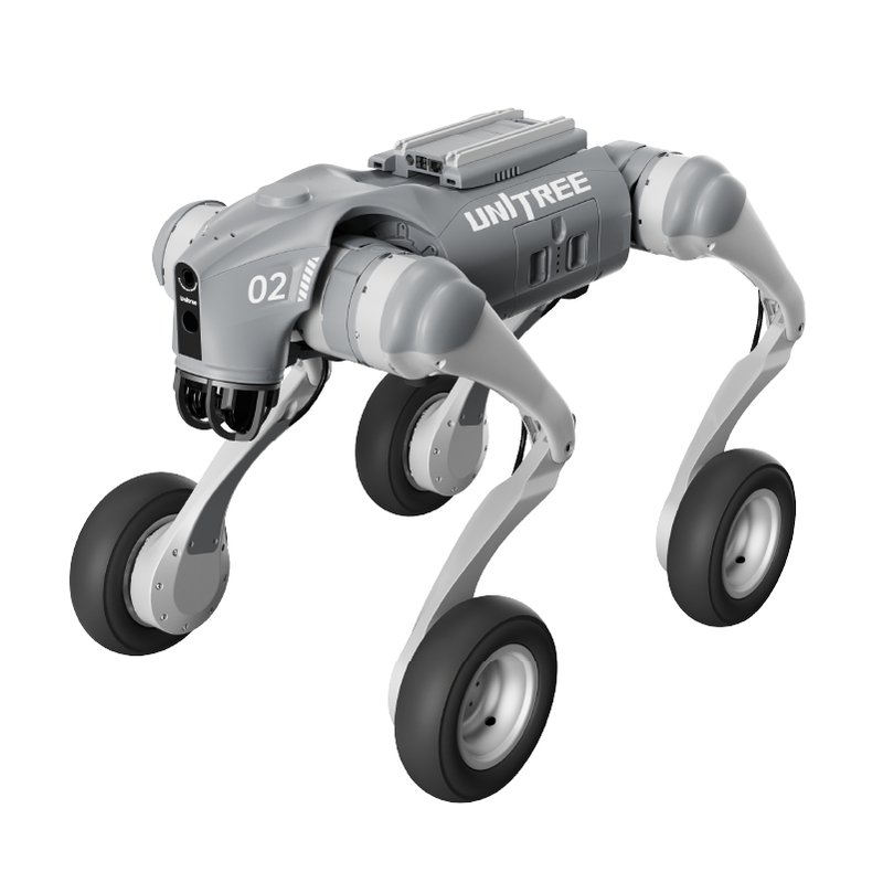 Unitree Go2-W 車輪脚四足歩行ロボット レンタル・リース